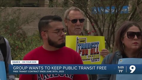 Group wants to keep public transit free in Tucson