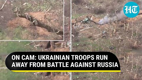 Russian Blitz Makes Ukrainian Soldiers Flee Battlefield; Kyiv's Army Fire On Own To Foil Escape Bid