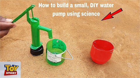 How to build a small, DIY water pump using science