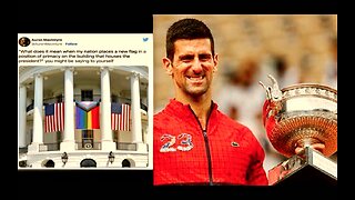 Biden Sends Message To World USA Is Gay Degenerate Shit Hole As Pure Bloods Celebrate Novak Djokovic