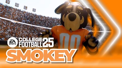 Smokey Mascot in EA Sports College Football 25 (Tennessee Volunteers Football)