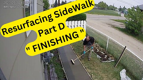 Resurface SideWalk - Part D