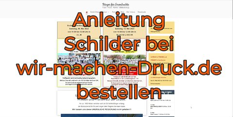 Anleitung Schilder bestellen bei wir-machen-druck.de