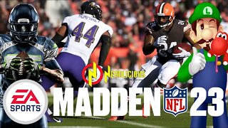 🎮 GAMEPLAY! Jogamos MADDEN NFL 23 e até quem é leigo em futebol americano vai curti jogar! Confira!