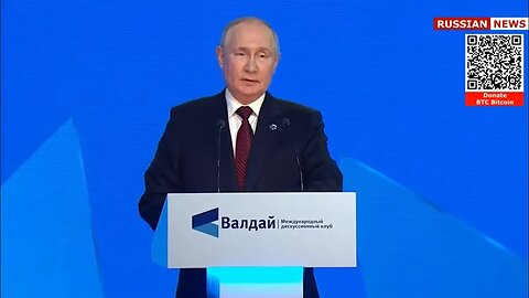 ‼️Putin Speech: "Valdai Discussion Club" Talks Ukraine-Russia SMO*