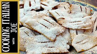 Italian Venetian Carnival Cookies | Cooking Italian with Joe