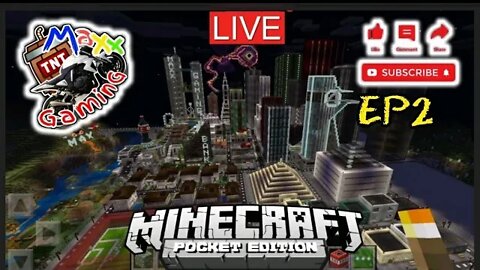 Watch me build my Hyper City in Minecraft Bedrock on Omlet Arcade!