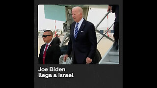 Joe Biden llega a Israel después del ataque a un hospital en Gaza que dejó cientos de muertos