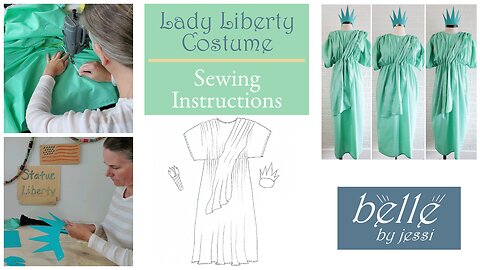 Lady Liberty Costume - Sewing Instructions
