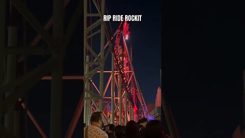 RIP RIDE ROCKIT #universalorlando #universalstudios #hhn #rollercoaster #ripriderockit #coaster