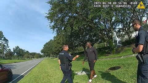 Bodycam video shows Daton Viel's chaotic escape from a traffic stop before Orlando police shooting