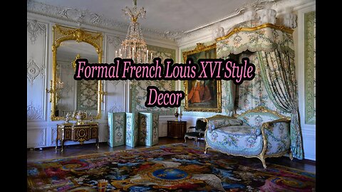 Louis XVI style, also called Louis Seize, is a style of architecture, furniture, decoration.