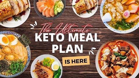 🛎 The Keto Meal Plan Enhance Your Meal for Breakfast, Lunch and Dinner 🍱