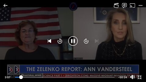 Mary oNeil : Ann Verdersteel : Zelenko Report on child trafficking