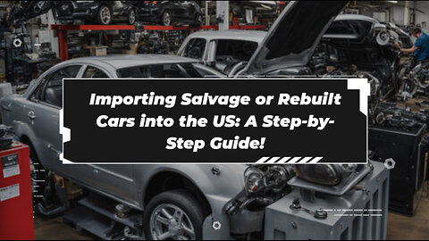 Importing Salvage or Rebuilt Cars into the US: What You Need to Know!