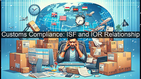 The Interplay Between Importer Security Filing (ISF) and the Importer of Record (IOR)