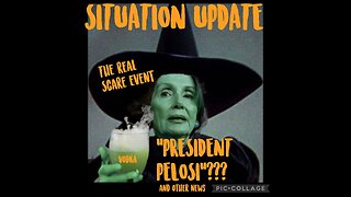 Situation Update 10.27.22 ~ PANIC - Trump Arrest Imminent - President Pelosi?