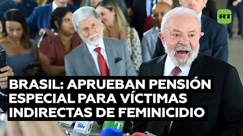Lula firma ley que establece pensión especial para hijos de víctimas de feminicidio