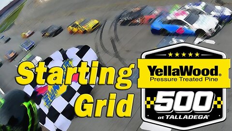 2020 YellaWood 500 at Talladega Starting Grid