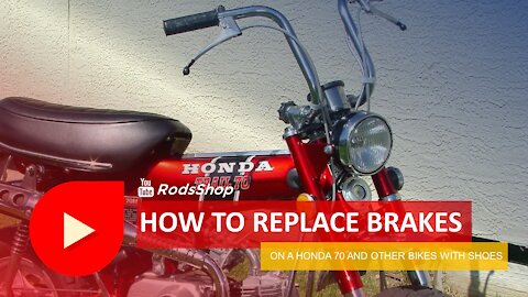 How To Replace Brakes On A Honda 70