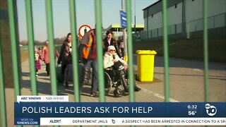 Leaders in Poland ask for help with refugee crisis
