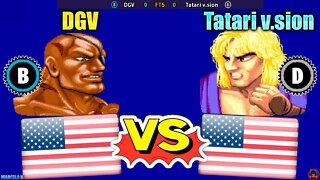 Street Fighter II': Hyper Fighting (DGV Vs. Tatari v.sion) [U.S.A. Vs. U.S.A.]
