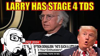 Larry David gets UNHINGED when discussing Trump.