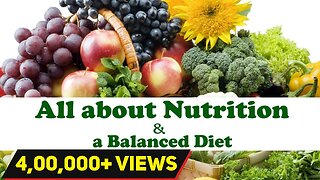 All About NUTRITION | Balanced Diet Chart