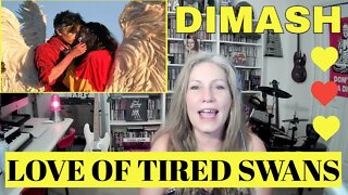 DIMASH Reaction LOVE OF TIRED SWANS TSEL Dimash Kudaibergen reaction TSEL reacts Love of tired swans