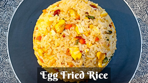 Egg Fried Rice | চায়নীজ এগ / ভেজিটেবল ফ্রাইড রাইস | Quickest and Easiest Fried Rice Ever