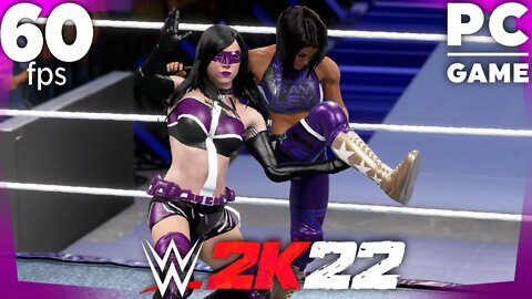 WWE 2K22 | HUNTRESS V BAYLEY! | Requested Extreme Rules Iron Woman Match [60 FPS PC]