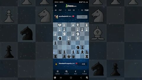 Chess. Checkmate In 44 seconds.