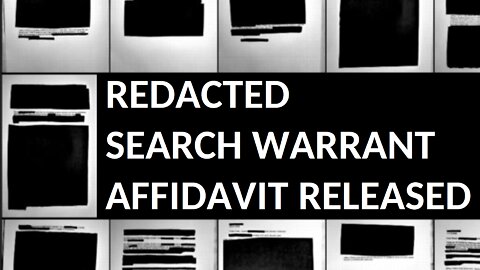 Redacted Search Warrant Affidavit Released