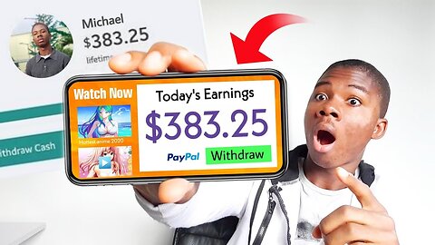 🤑 EARN $383 / DAY WATCHING VIDEOS ONLINE -MAKE MONEY ONLINE