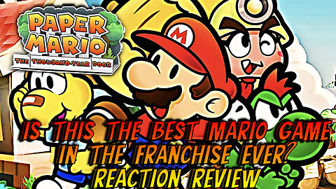 Paper Mario: The Thousand Year Door Remake | Is It Worth Buying And Playing?? Reaction Review