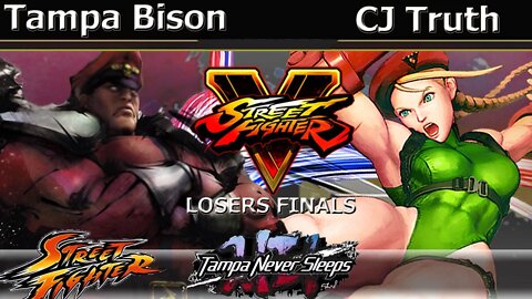 Tampa Bison (M. Bison) vs. CJ Truth (Cammy) - SFV Losers Finals - TNS7