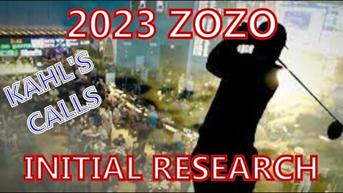 2023 Zozo Initial Research