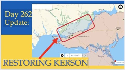 Rebuilding Kherson after liberation. What happened on Day 262