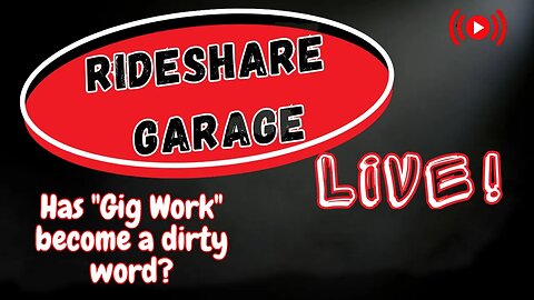RideShare Garage LIVE | Uber Driver Lyft Driver