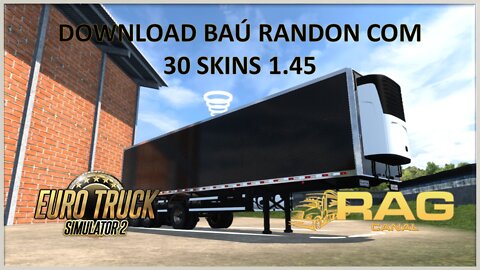 100% Mods Free: Download Baú Randon com 30 Skins 1.45