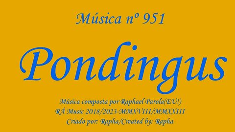 Música nº 951-Pondingus