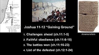 Joshua 11-12 “Gaining Ground” - Calvary Chapel Fergus Falls