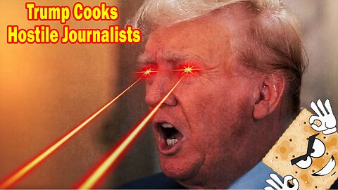 Salty Cracker: Trump Cooks Hostile Journalists ReeEEeE Stream 07-31-24