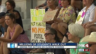 SWFL students participate in climate change strike