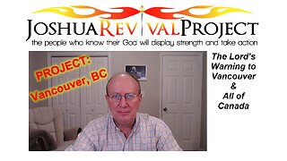 Project Vancouver: The Lord's Warning to Vancouver & All of Canada | Mark Biteler