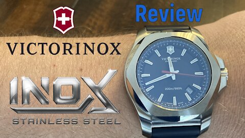 Victorinox INOX 200m Dive Watch - Review & Unboxing (241688 / Ronda 715)