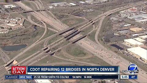 CDOT repairing 12 bridges in North Denver