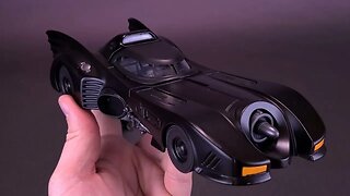 Jada Toys Batman 1989 Movie Batmobile 1:24 Scale Die-Cast Vehicle with Figure @TheReviewSpot