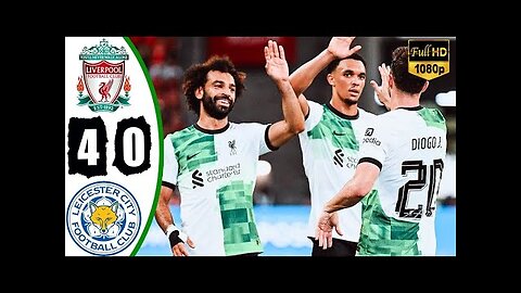 Liverpool vs Leicester City 4 0 All Goals & Highlights 2024 Club Friendly