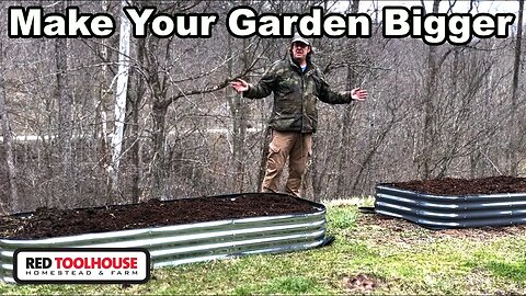 Expand Your Garden QUICK with Raised Beds